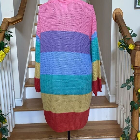 ✨ Main Strip Rainbow Caridgan Sweater ✨ - Picture 9 of 13